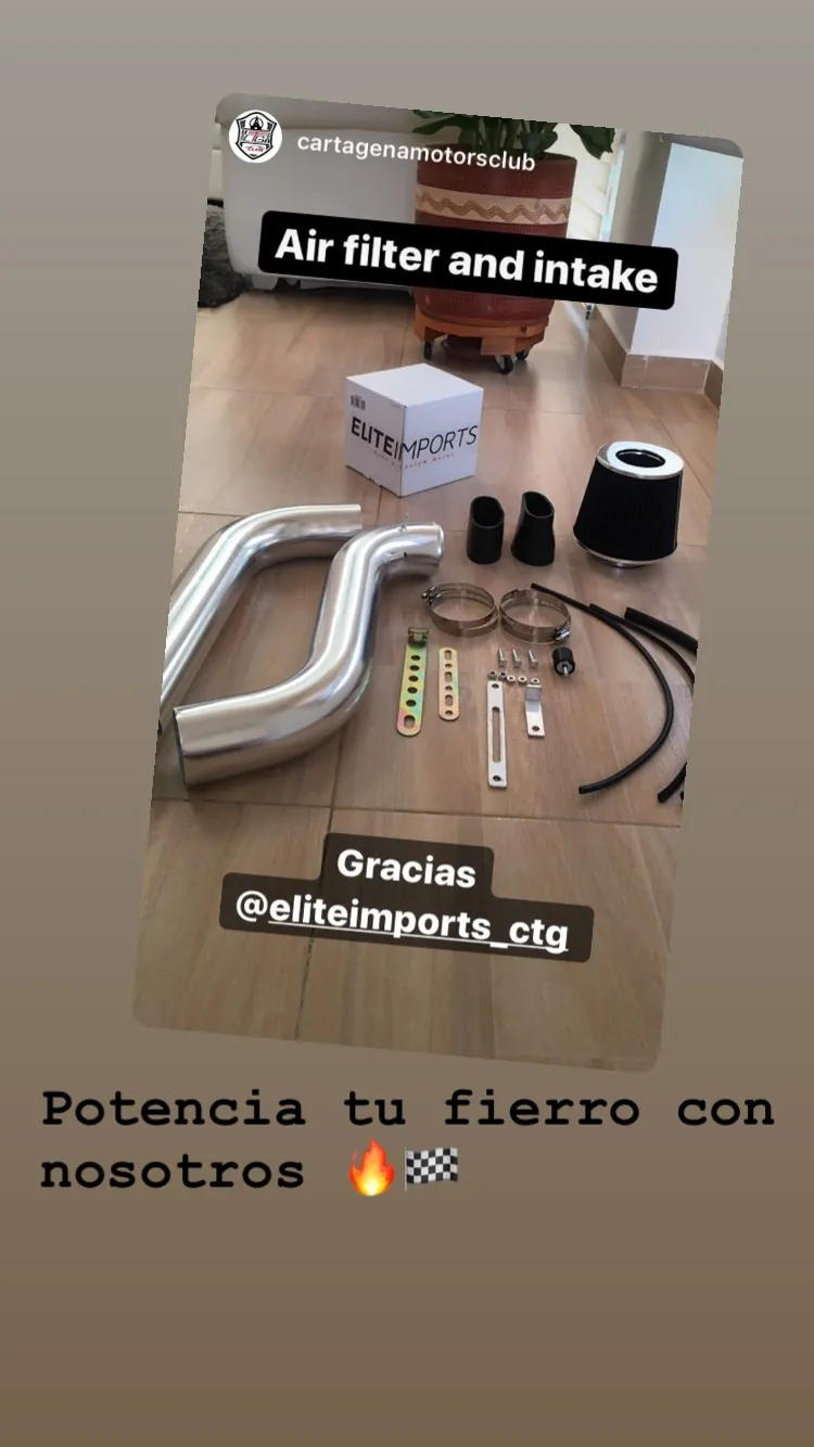 Intakes y accesorios